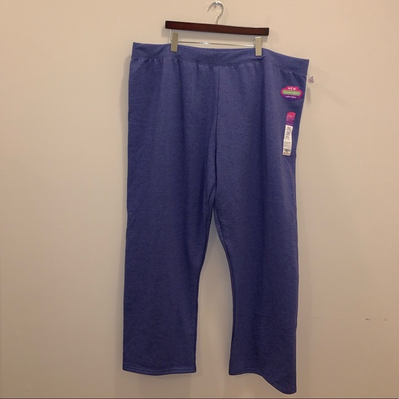 BRAND NWT JMS ComfortSoft Purple Pants sz 5X - Picture 2 of 12